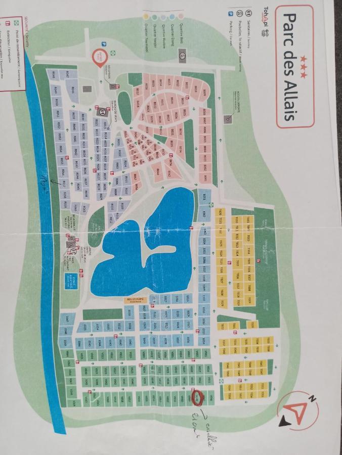 Mobil-Home Parc Des Allais Trogues ภายนอก รูปภาพ